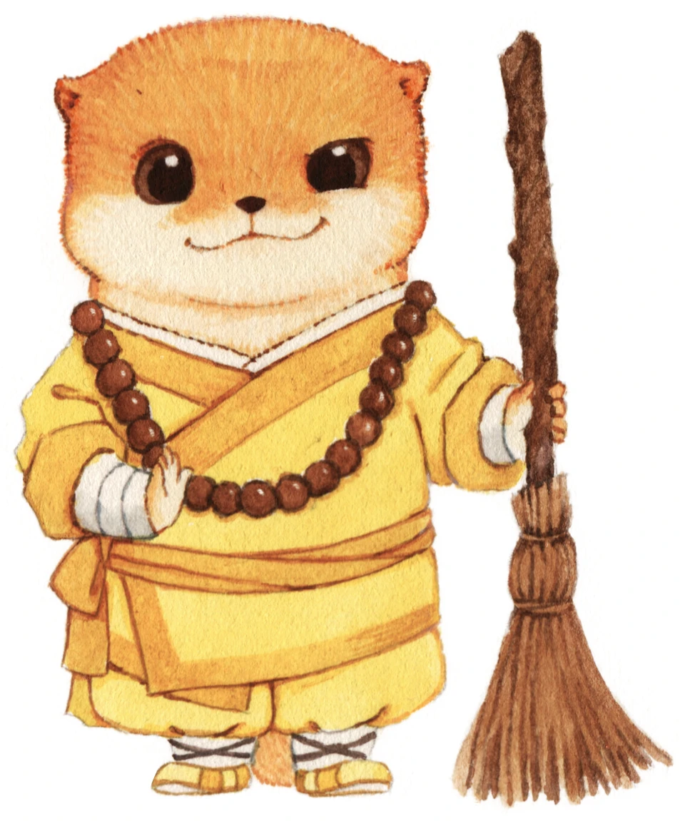 The Little Otter Warrior · character and design study · 4