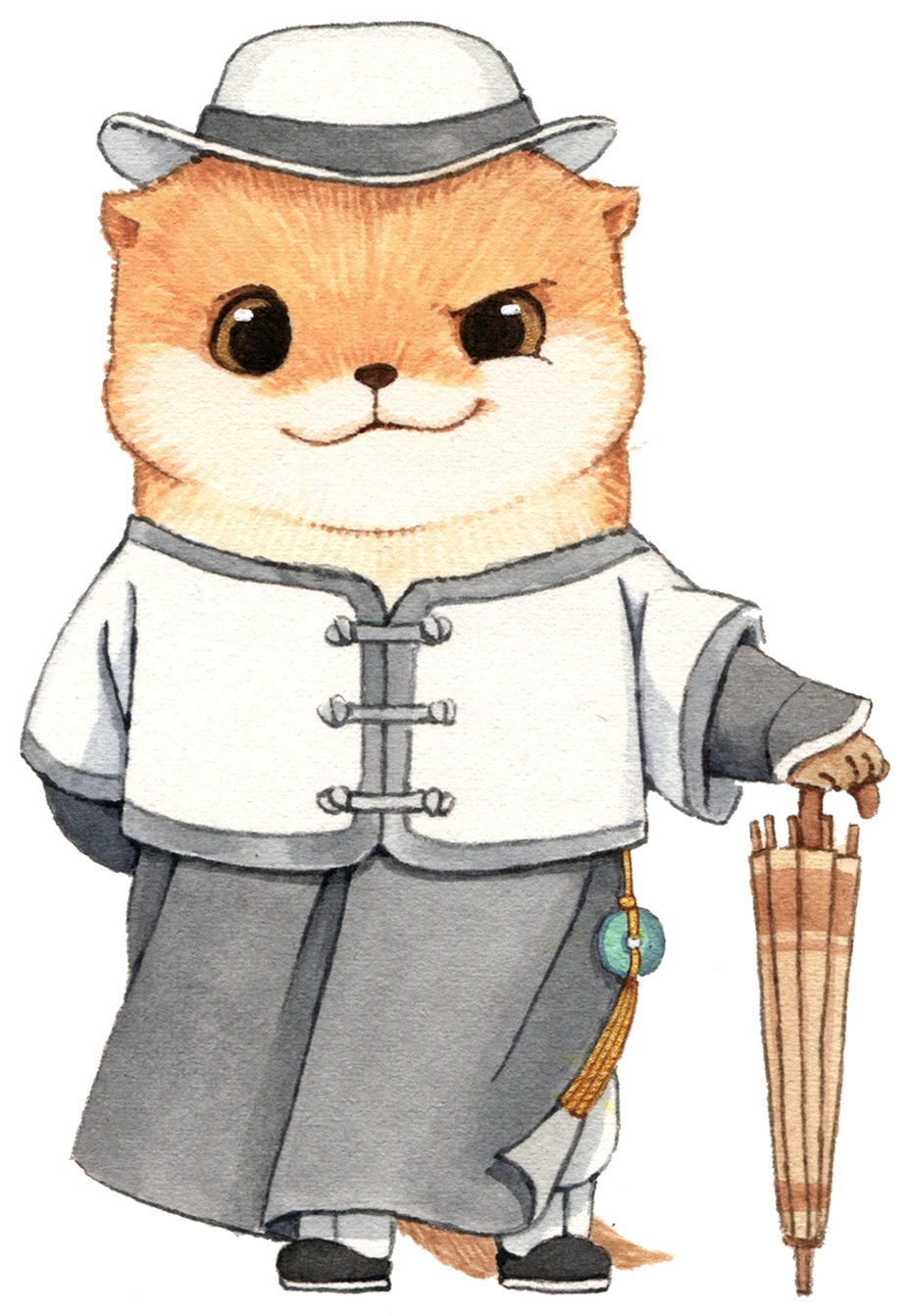 The Little Otter Warrior · character and design study · 9