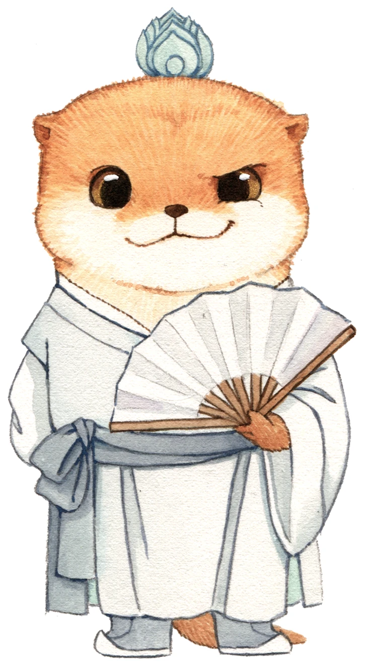 The Little Otter Warrior · character and design study · 10