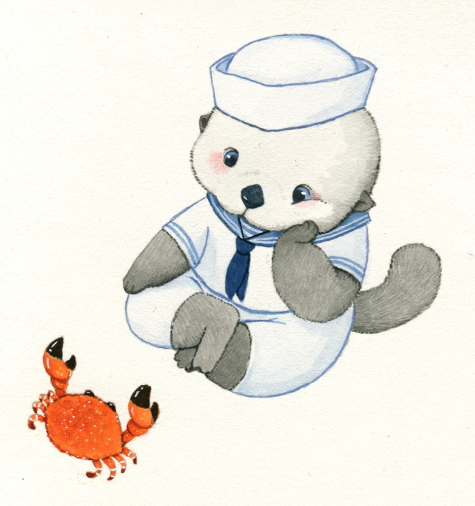 Mr. Sea Otter JIOJIO character design 11