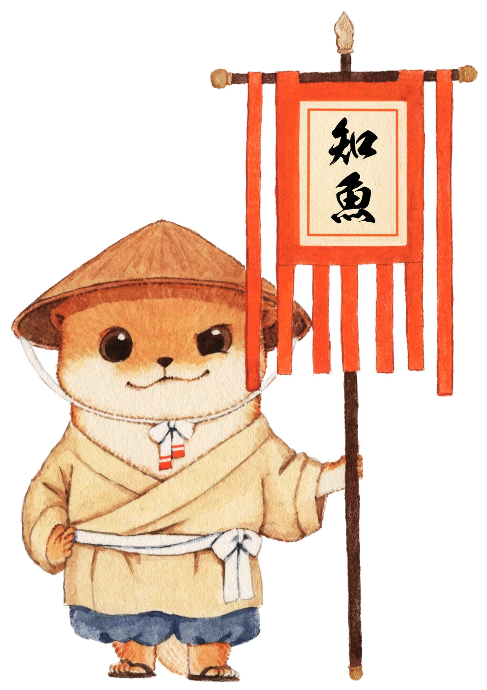 The Little Otter Warrior · character and design study · 1